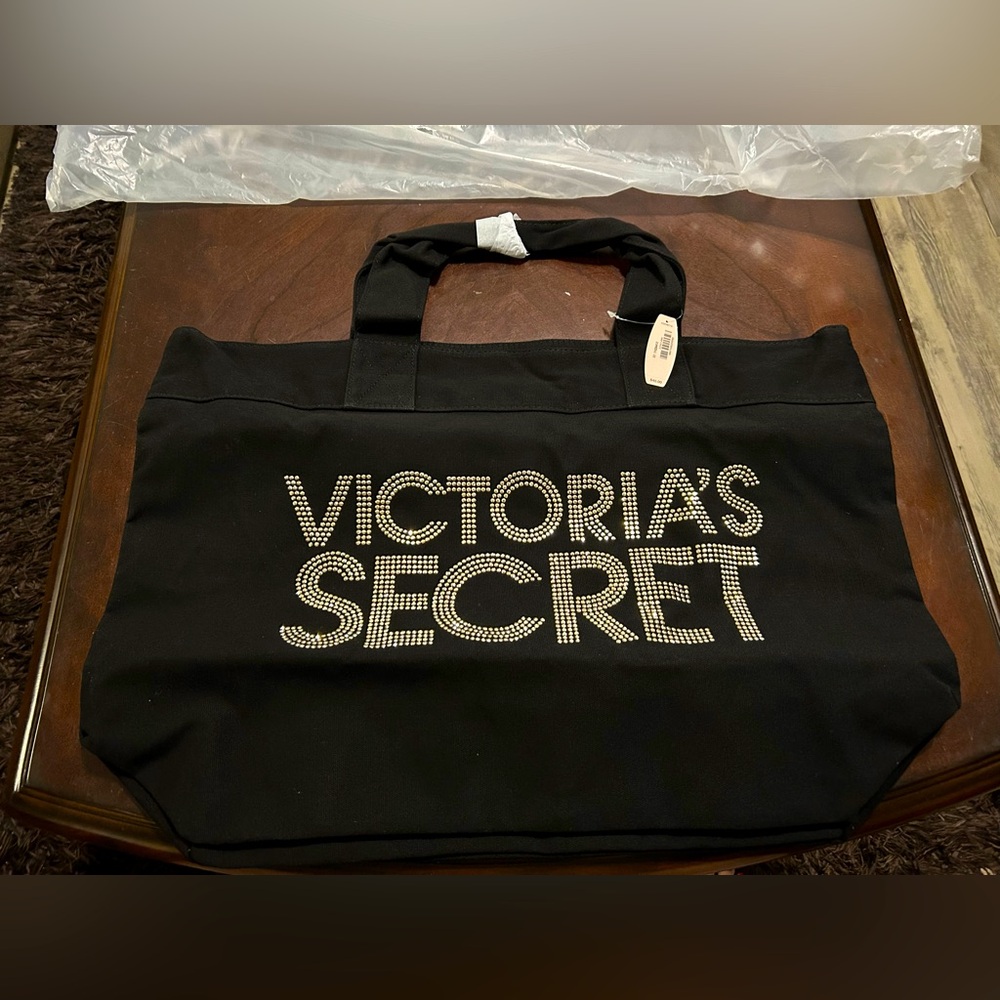 BRAND NEW - Vintage black Victoria’s Secret tote